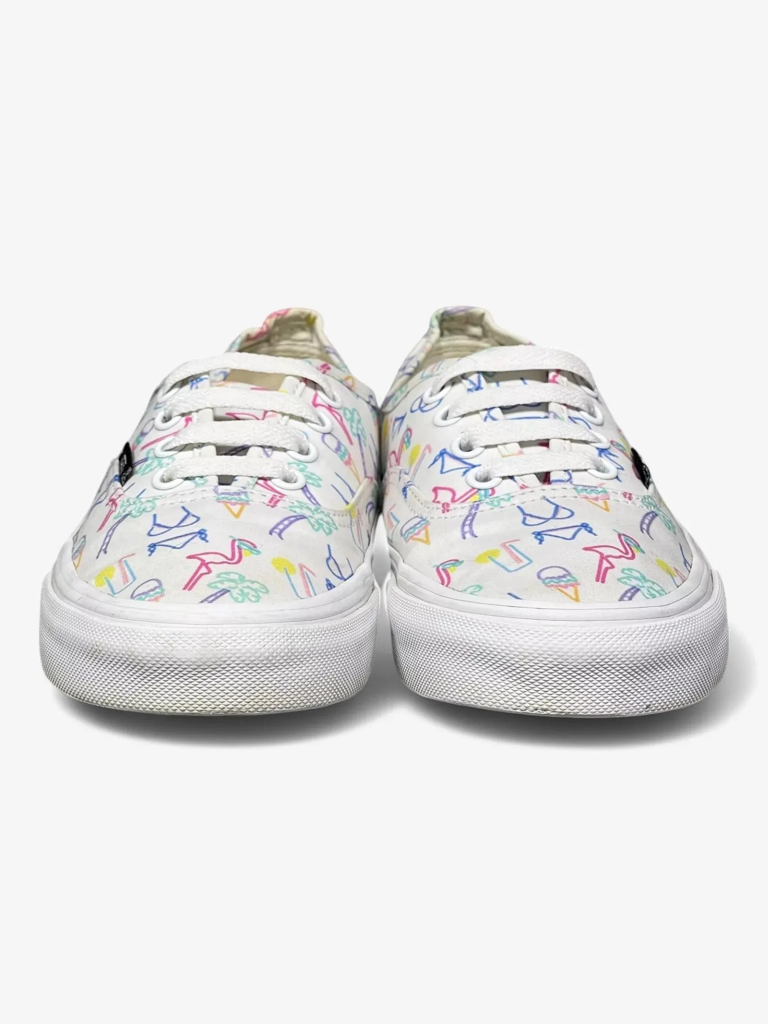 Zapatilla Vans Authentic Blanco Print - Indy