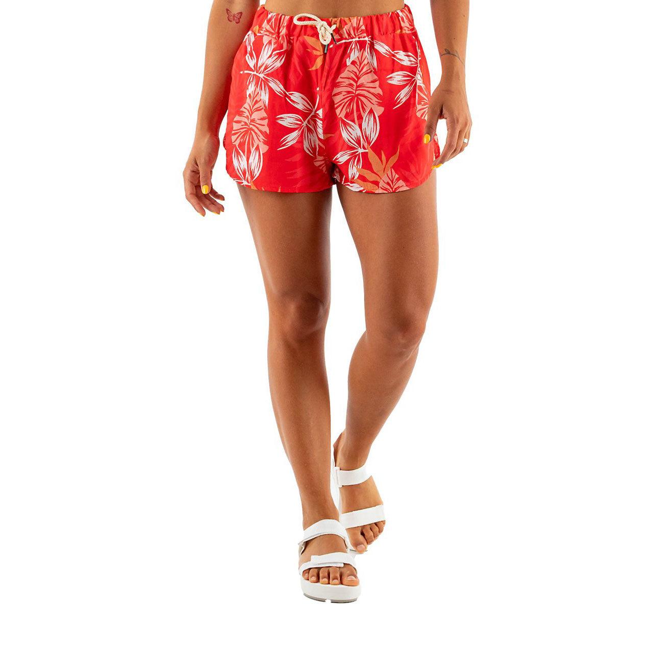 Short Roxy Salty Tan Rojo - Indy