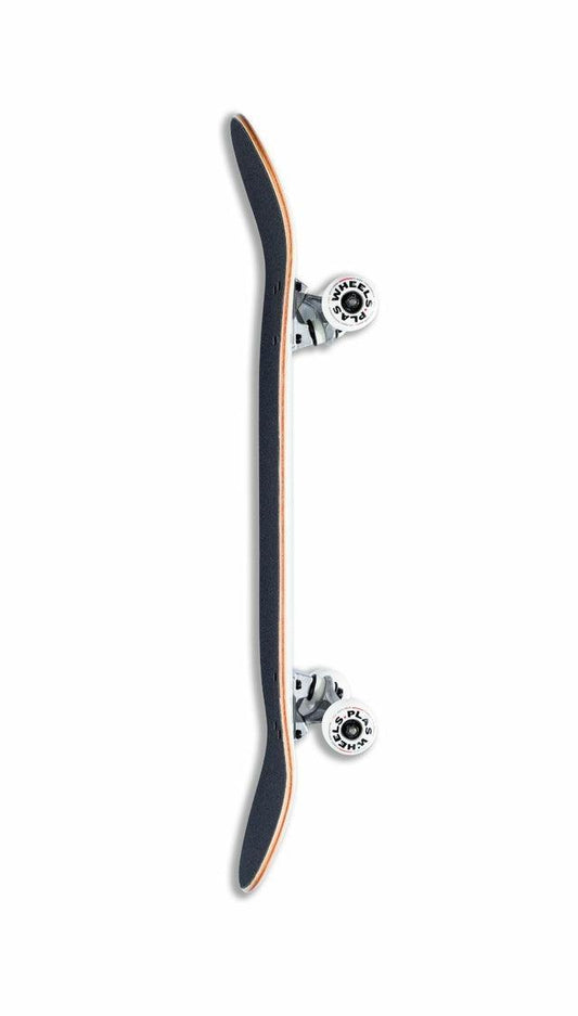 Skate Completo Plas Psc Black Blanco Negro 8 - Indy