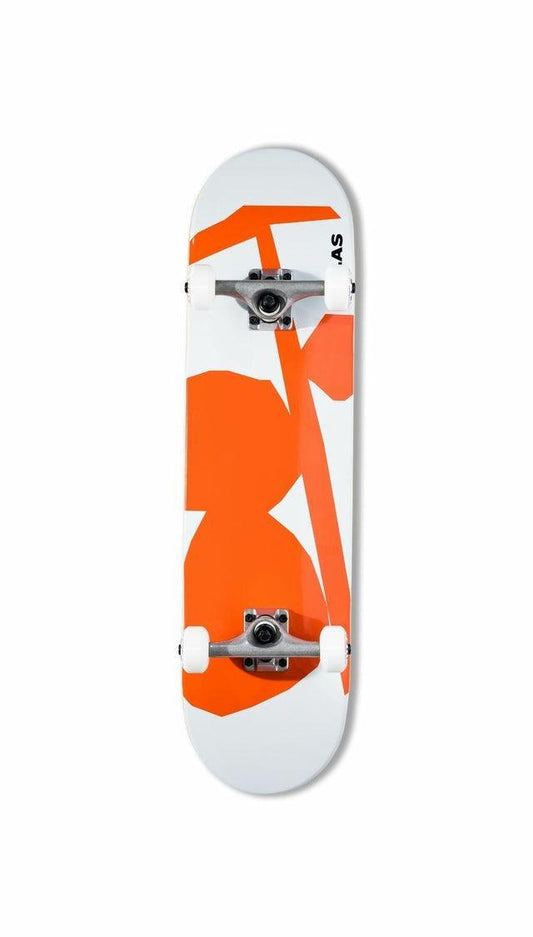 Skate Completo Plas Psc Orange Blanco Naranja 8 - Indy
