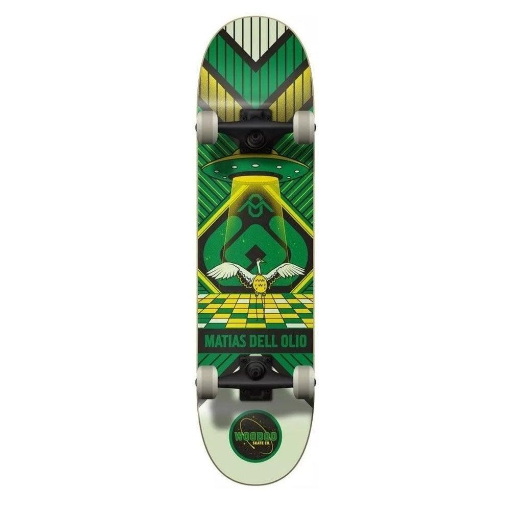 Skate Completo Woodoo Pro Marolio Verde 8 - Indy
