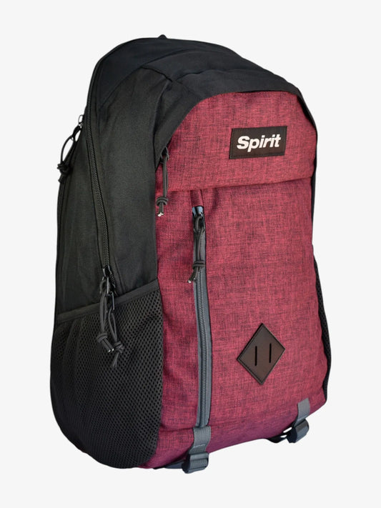 Mochila Spirit Block Bordo Gris
