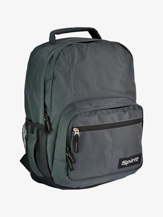 Mochila Spirit School Gris Oscuro