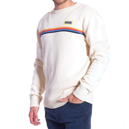 Sweater Rip Curl Surf Revival Strip Beige - Indy