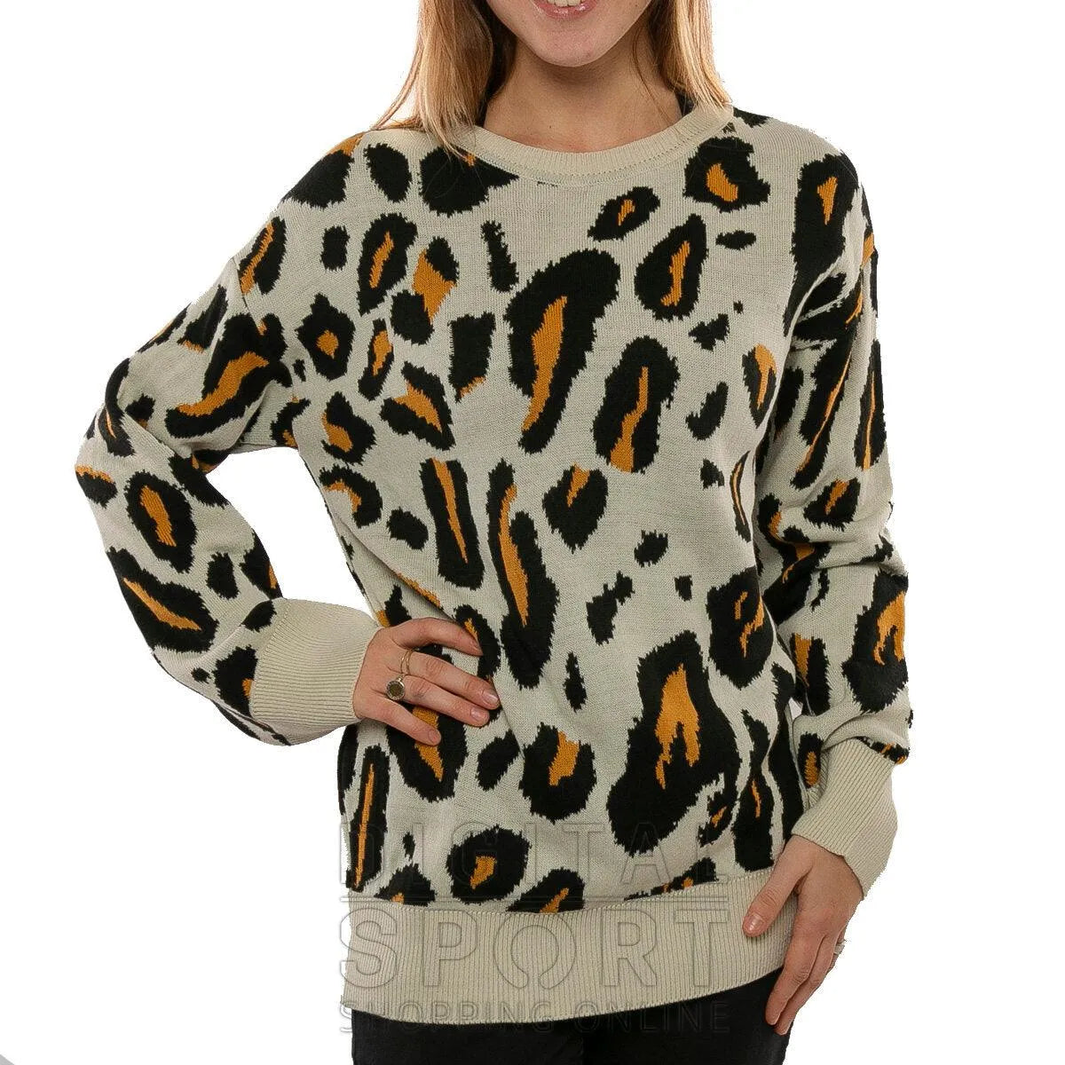 Sweater Volcom Animalfi Mujer Blanco - Indy