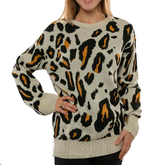 Sweater Volcom Animalfi Mujer Blanco - Indy