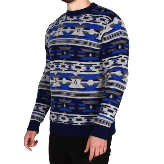 Sweater Volcom Raven Azul - Indy