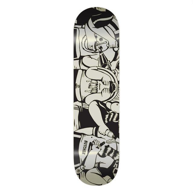 Tabla Cleaver Churros Negro Blanco - Indy