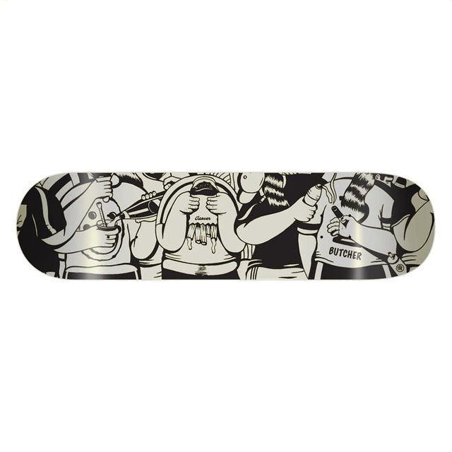 Tabla Cleaver Churros Negro Blanco - Indy