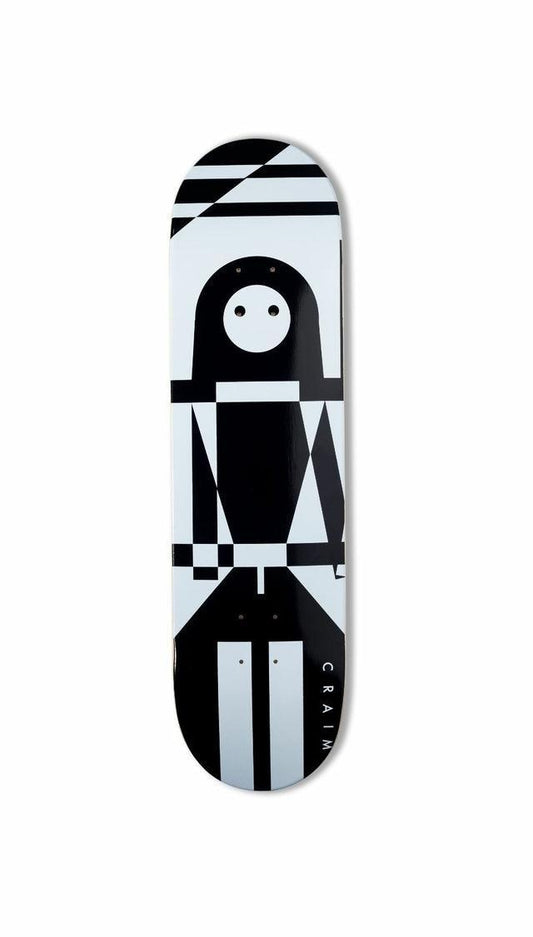 Tabla Skate Craim One Girl Negro Blanco - Indy