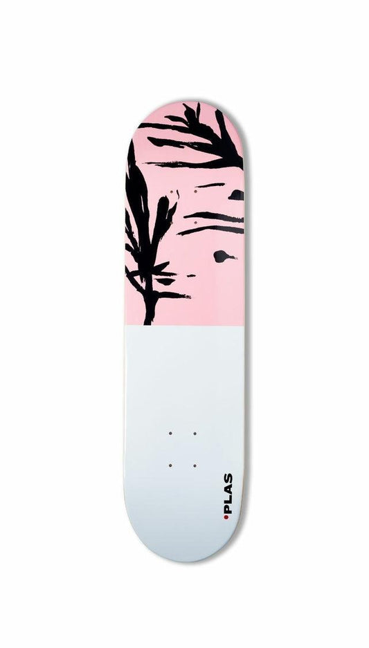 Tabla Skate Plas Forest Blanco Print - Indy