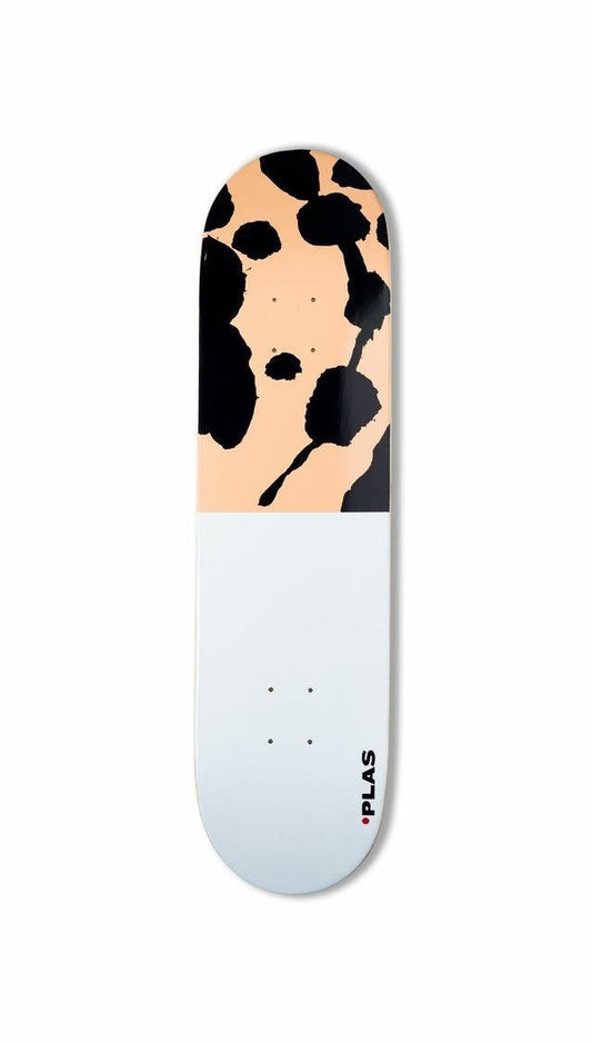 Tabla Skate Plas Ink Blanco Print - Indy