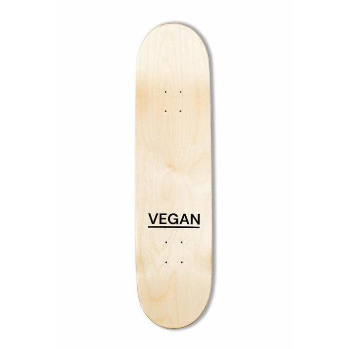 Tabla Skate Vegan Pantone Blanco Rojo - Indy