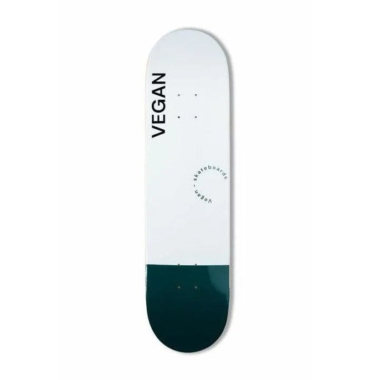 Tabla Skate Vegan Pantone Blanco Verde - Indy