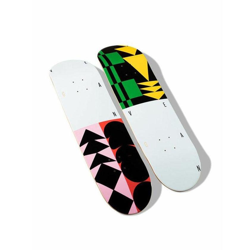 Tabla Skate Vegan Shermenn Verde Print - Indy