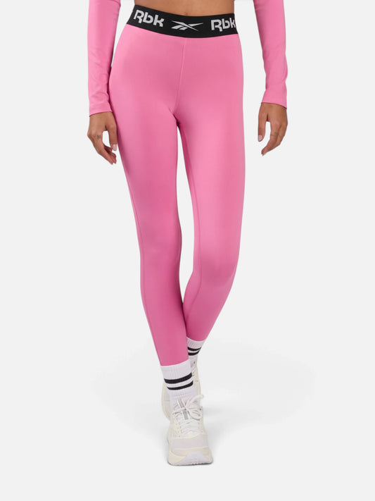 Calza Reebok Core Fitness Training Ruched Legging - Playful Rosa