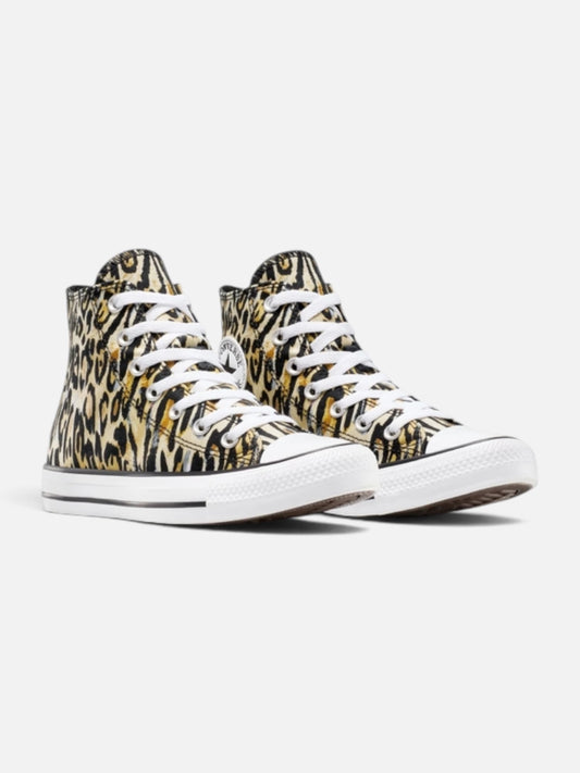 Zapatillas Converse Ctas Leopard Negro/Blanco/MarróN