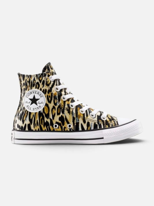 Zapatillas Converse Ctas Leopard Negro/Blanco/MarróN