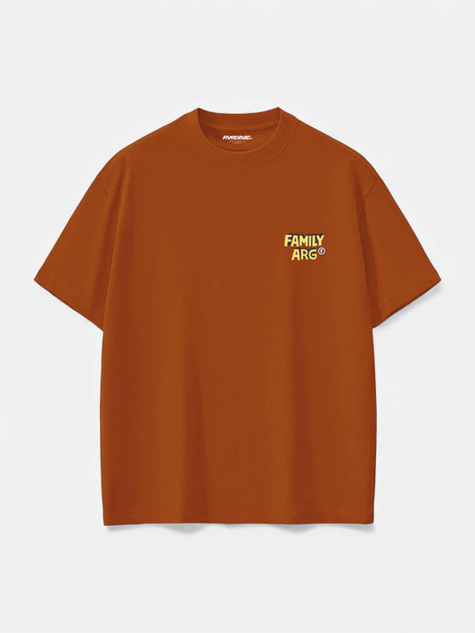 Remera Familyarg® Tired Supersized Habano