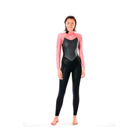 Traje Neoprene Rip Curl 4/3 Omega Bz Girl Negro Rosa - Indy