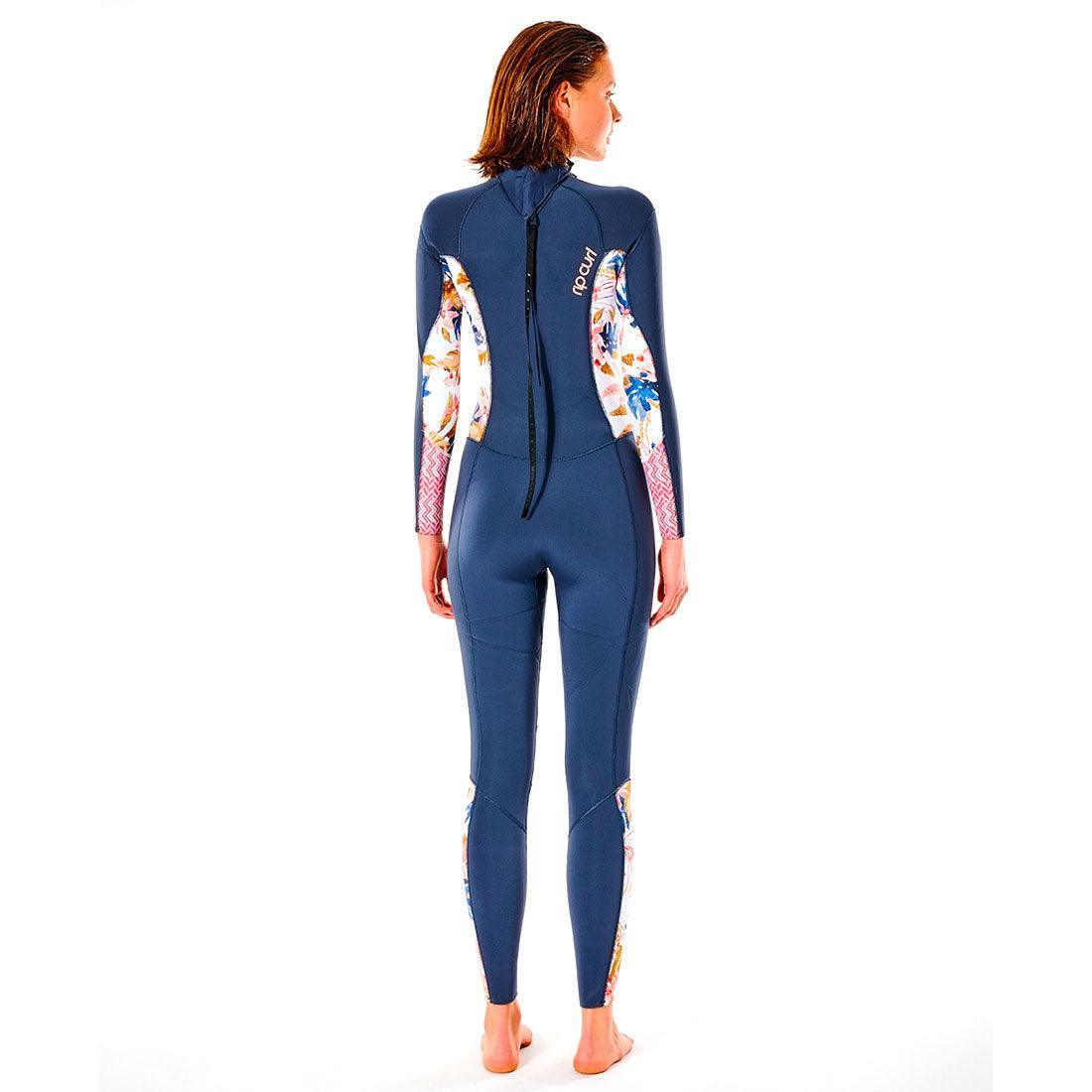 Traje Neoprene Rip Curl St 4/3 D Pat Bz Azul Print - Indy