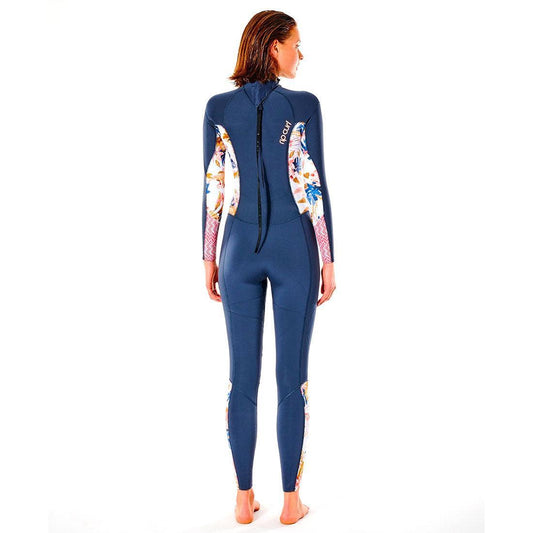 Traje Neoprene Rip Curl St 4/3 D Pat Bz Azul Print - Indy