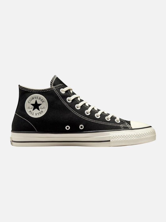 Zapatillas Converse Chuck Taylor Pro Mid Negro Blanco
