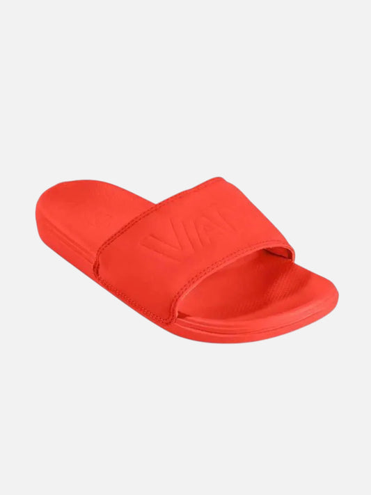 Ojota Vans W La Costa Slide On Rojo