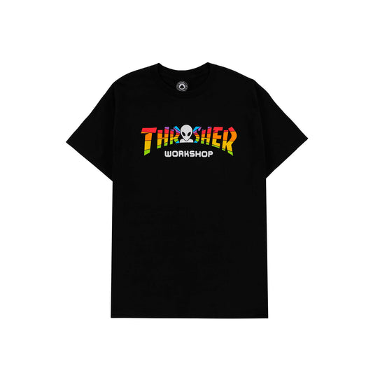 Remera Thrasher Spectrum Negro