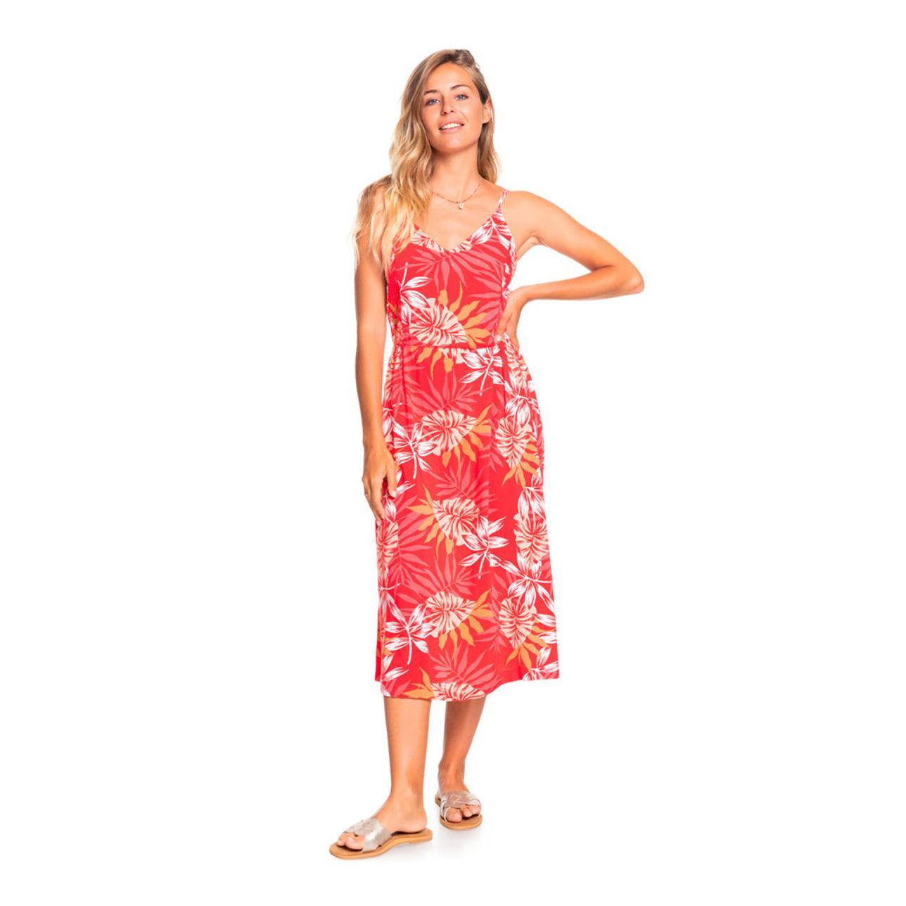 Vestido Roxy Land Of Life Coral - Indy
