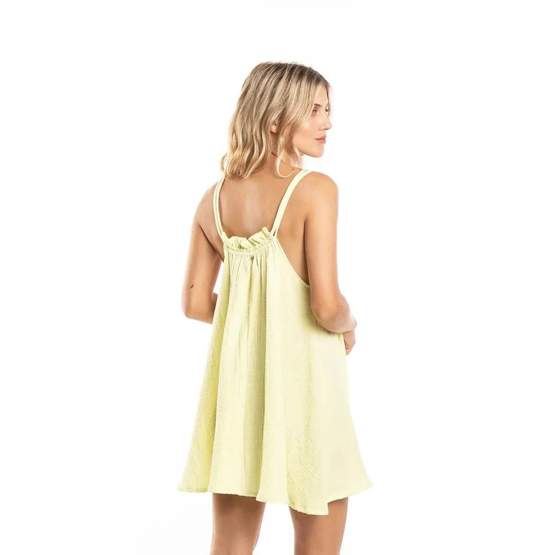 Vestido Rusty Felicity Verde Lima - Indy