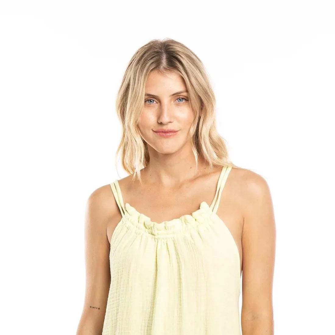 Vestido Rusty Felicity Verde Lima - Indy