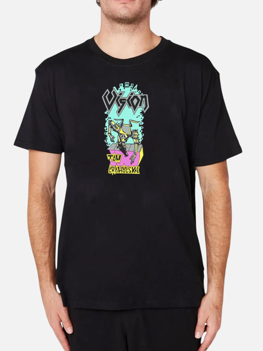 Remera Vision Tom Groholski Negro