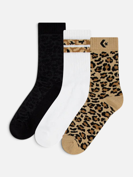 Medias Mujer Converse Mesh Play 3pk Micro Crew