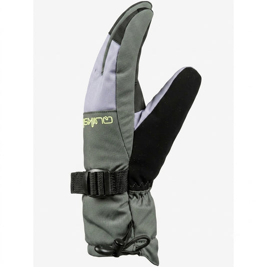 Guantes Snow Quiksilver Mission Niño Gris Azul