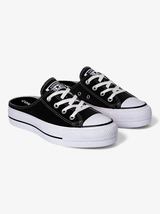 Zapatillas Converse Chuck Taylor All Star Mule Ox Negro Blanco