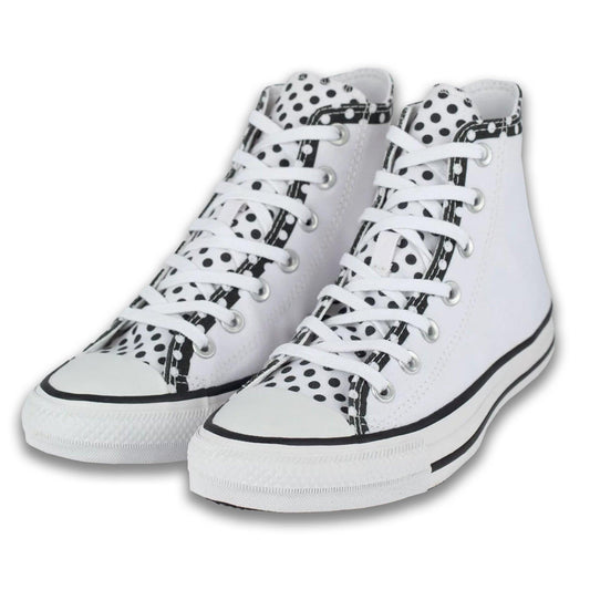 Zapatillas Converse Chuck Taylor Hi Blanco Negro - Indy