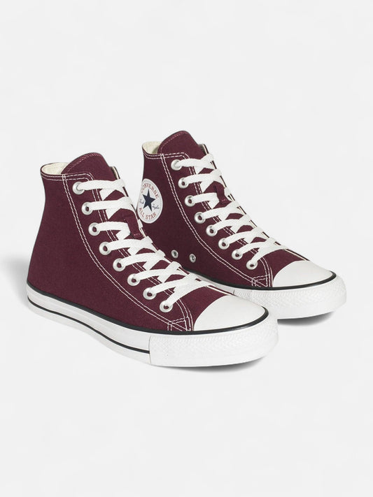 Zapatillas Converse Chuck Taylor Hi Bordo Blanco