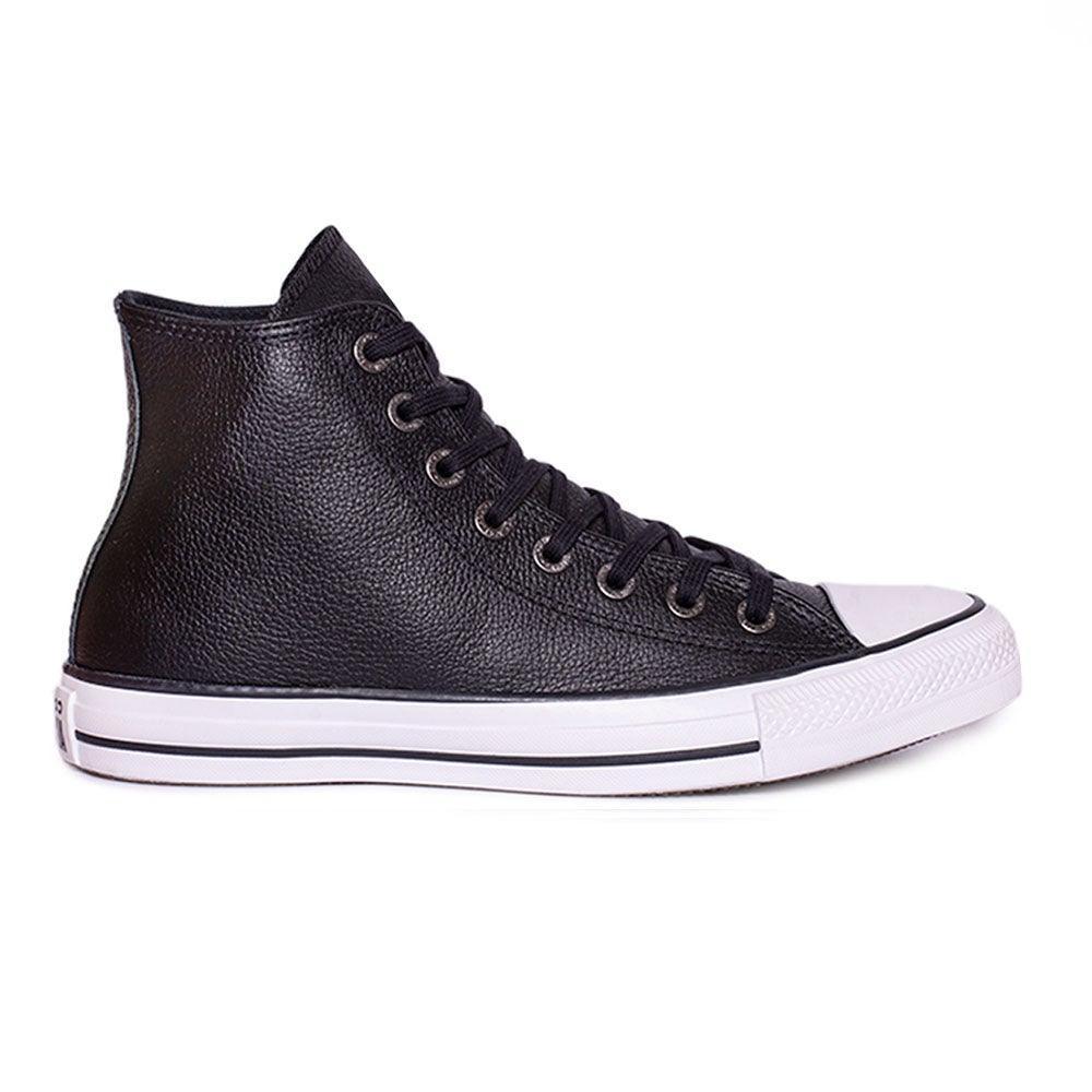 Zapatilla Converse Chuck Taylor Hi Leather Negro - Indy