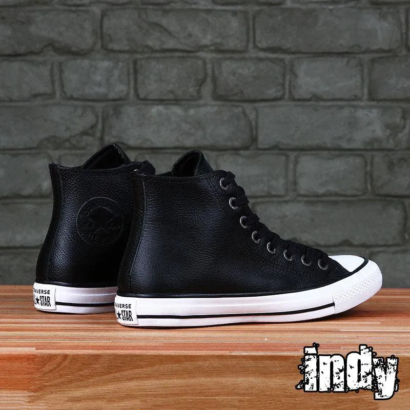 Zapatillas Converse Chuck Taylor Hi Leather Negro Blanco - Indy