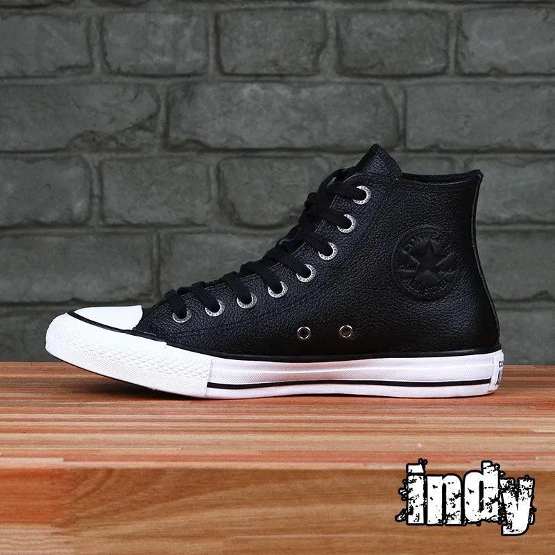 Zapatillas Converse Chuck Taylor Hi Leather Negro Blanco - Indy