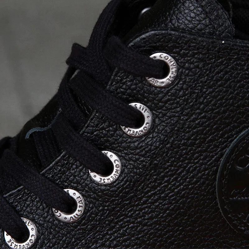 Zapatillas Converse Chuck Taylor Hi Leather Negro Blanco - Indy