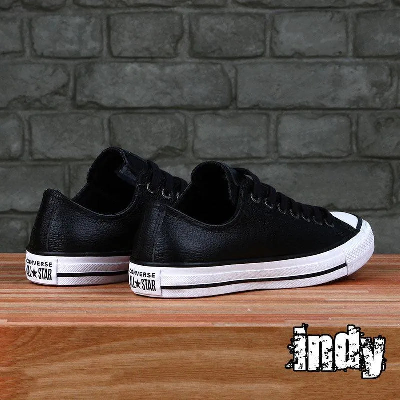 Zapatillas Converse Chuck Taylor Ctas Ox Leather Negro - Indy