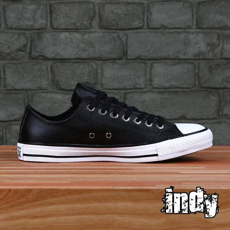 Zapatillas Converse Chuck Taylor Ctas Ox Leather Negro - Indy