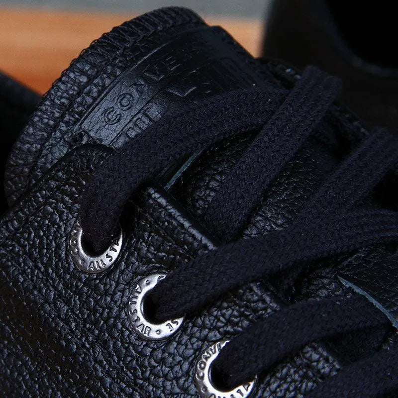 Zapatillas Converse Chuck Taylor Ctas Ox Leather Negro - Indy