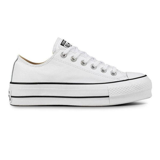 Zapatillas Converse Chuck Taylor Platform Leather Blanco - Indy