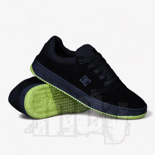 Zapatillas Dc Crisis SS Negro Verde - Indy