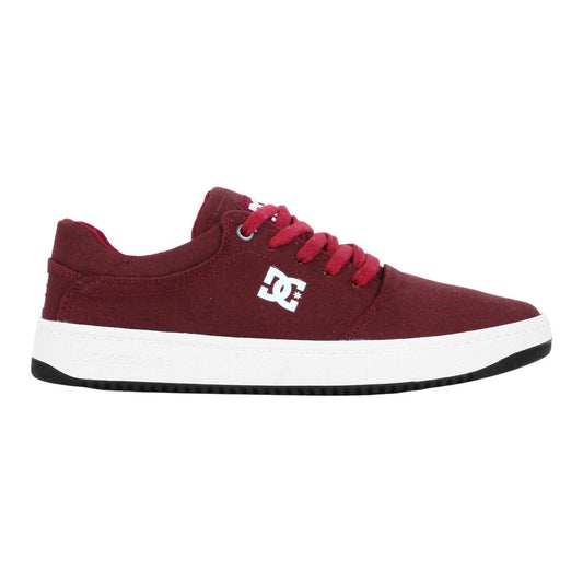 Zapatillas Dc Crisis Tx Ss Bordó Blanco - Indy