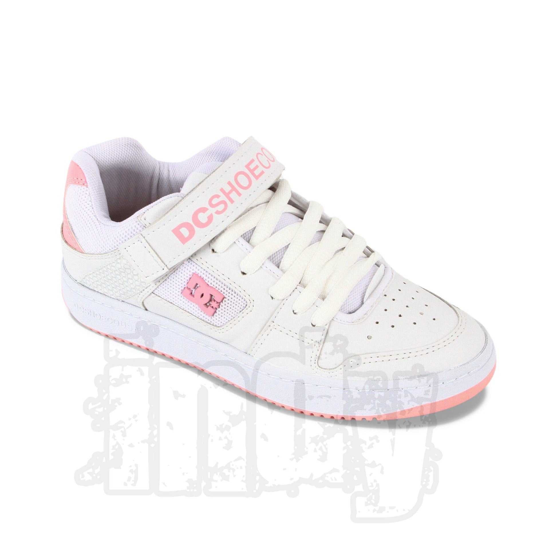 Zapatillas Dc Manteca V SS Girl Blanco Rosa - Indy