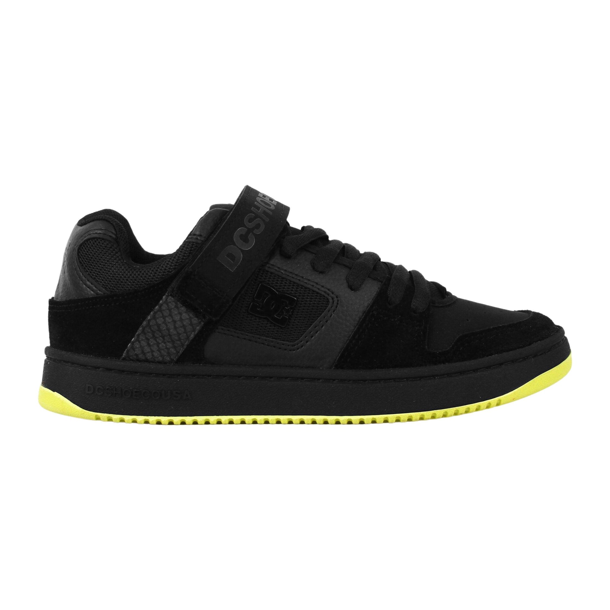Zapatillas Dc Manteca V SS Negro Verde - Indy